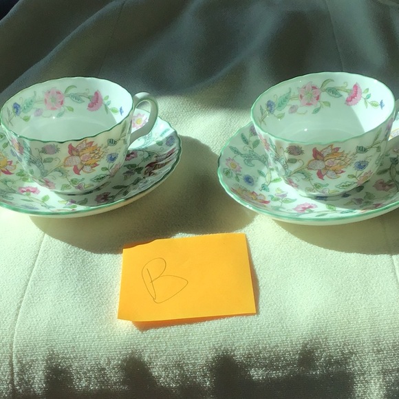 Mention Haddon Hall tea cup/saucer￼2 - Picture 1 of 6